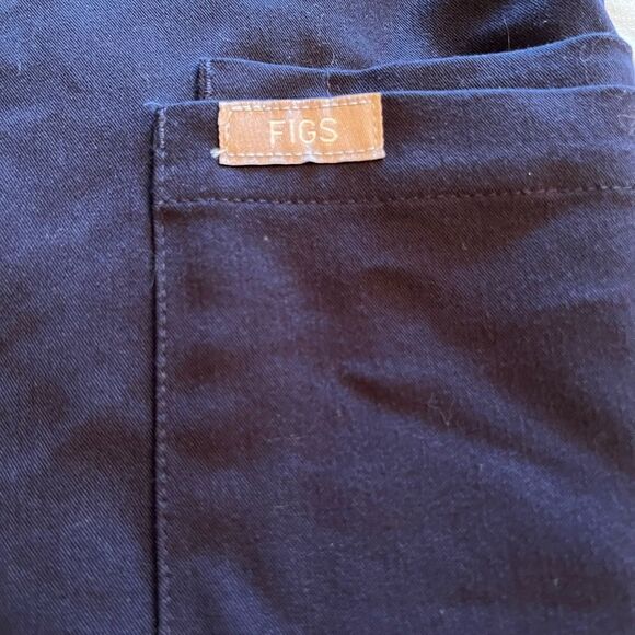 Figs dark blue technical collection scrub top - Picture 4 of 6